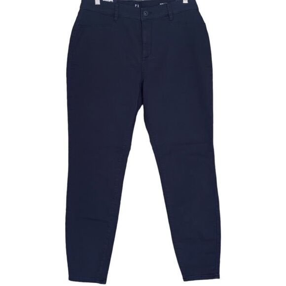 Gap Women’s Stretch Skinny Navy Pant Contemporary Vintage Size 10 NWT - Picture 4 of 9